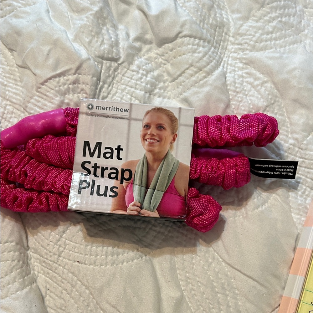 Pink Mat Strap Plus